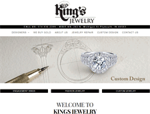 Tablet Screenshot of kingsjewelryplymouth.com